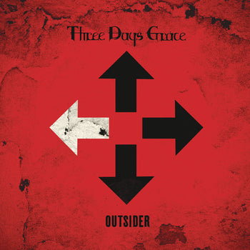 the album cover for Three Days Grace - Outsider [LP]