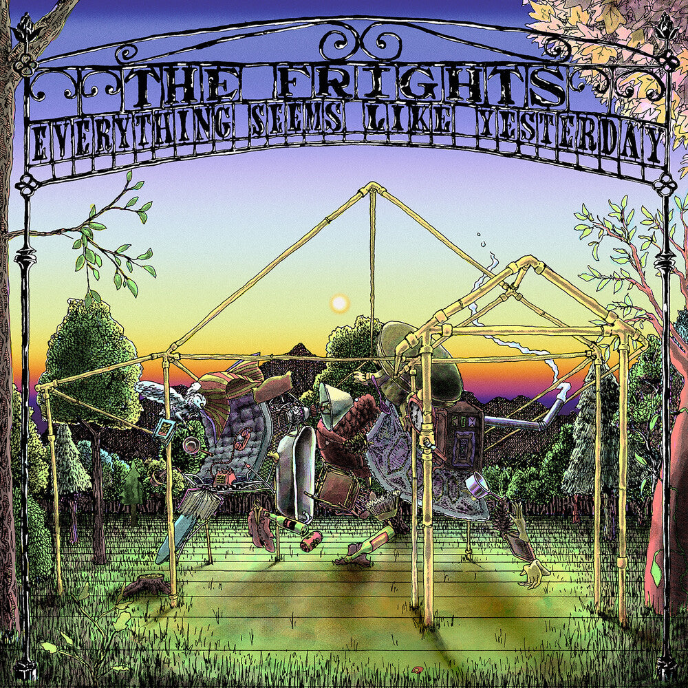 the album cover for The Frights - Everything Seems Like Yesterday