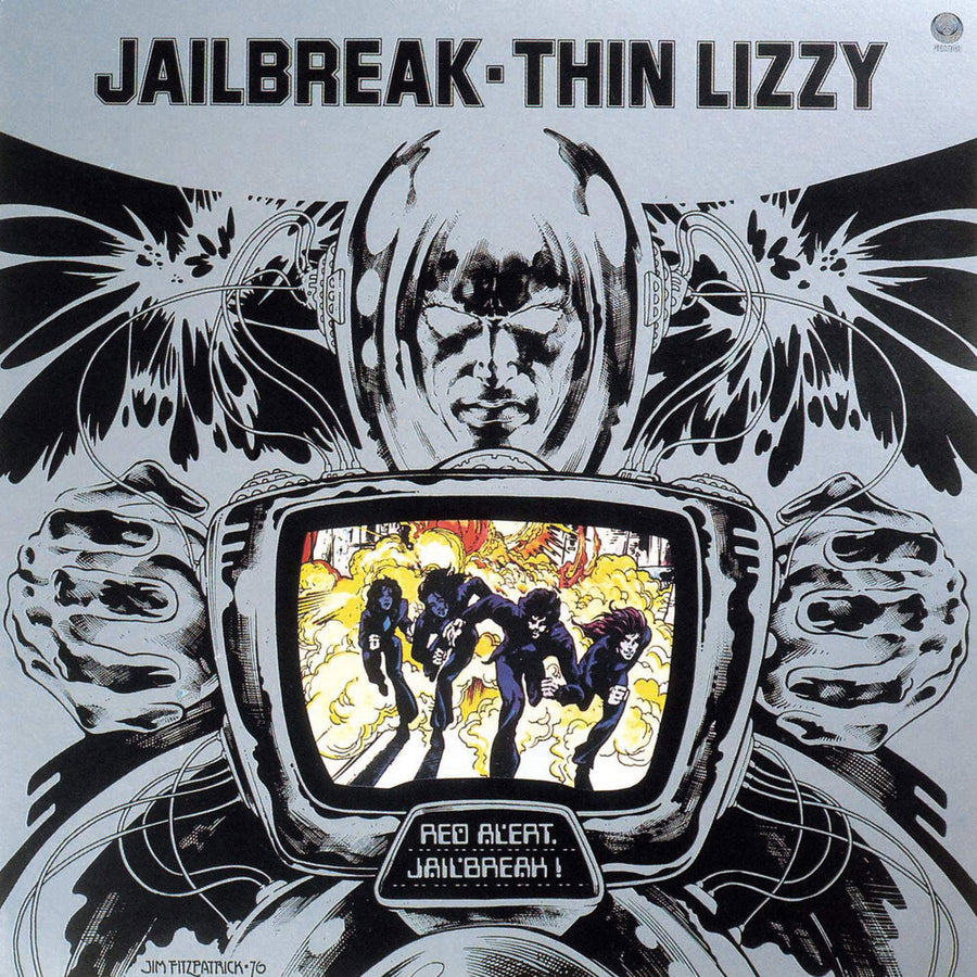 the album cover for Thin Lizzy - Jailbreak [LP]