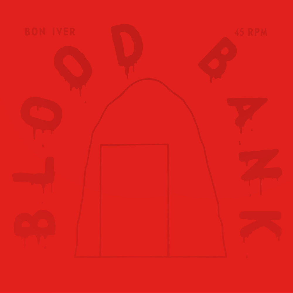the album cover for Bon Iver - Blood Bank EP (10th Anniversary Edition)