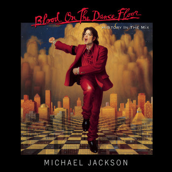 the album cover for Michael Jackson - Blood On The Dance Floor / History In The Mix