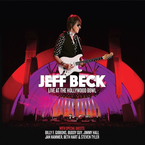 the album cover for Jeff Beck - Live At The Hollywood Bowl [2CD]