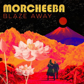 the album cover for Morcheeba - Blaze Away