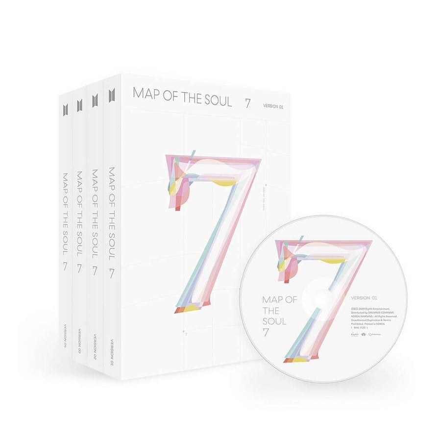 the album cover for BTS - Map Of The Soul: 7
