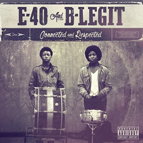 the album cover for E-40 - Connected And Respected