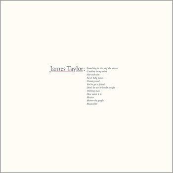 the album cover for James Taylor - James Taylor's Greatest Hits (2019 Remaster)