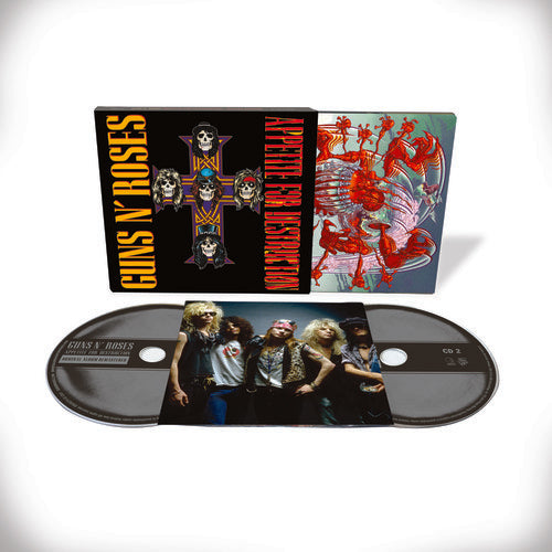 the album cover for Guns N' Roses - Appetite For Destruction: Remastered [Deluxe Edition]