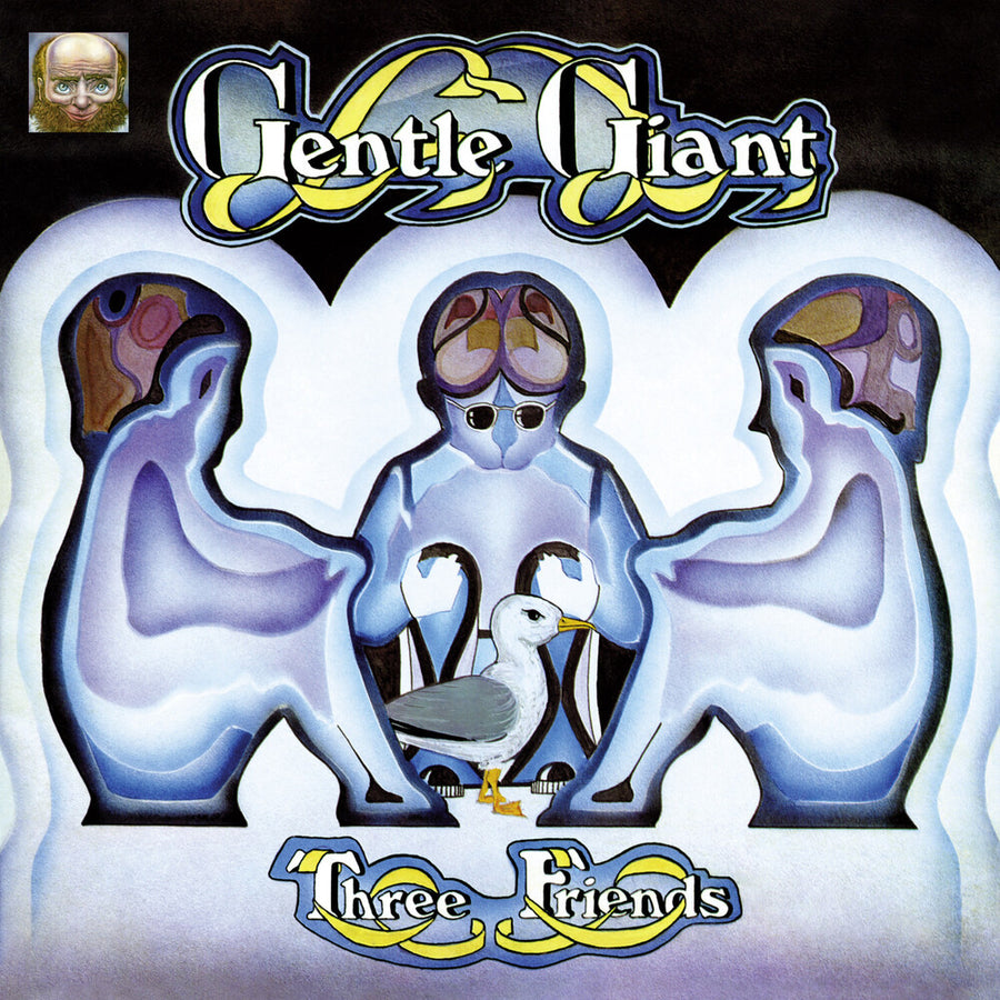 the album cover for Gentle Giant - Three Friends [LP]