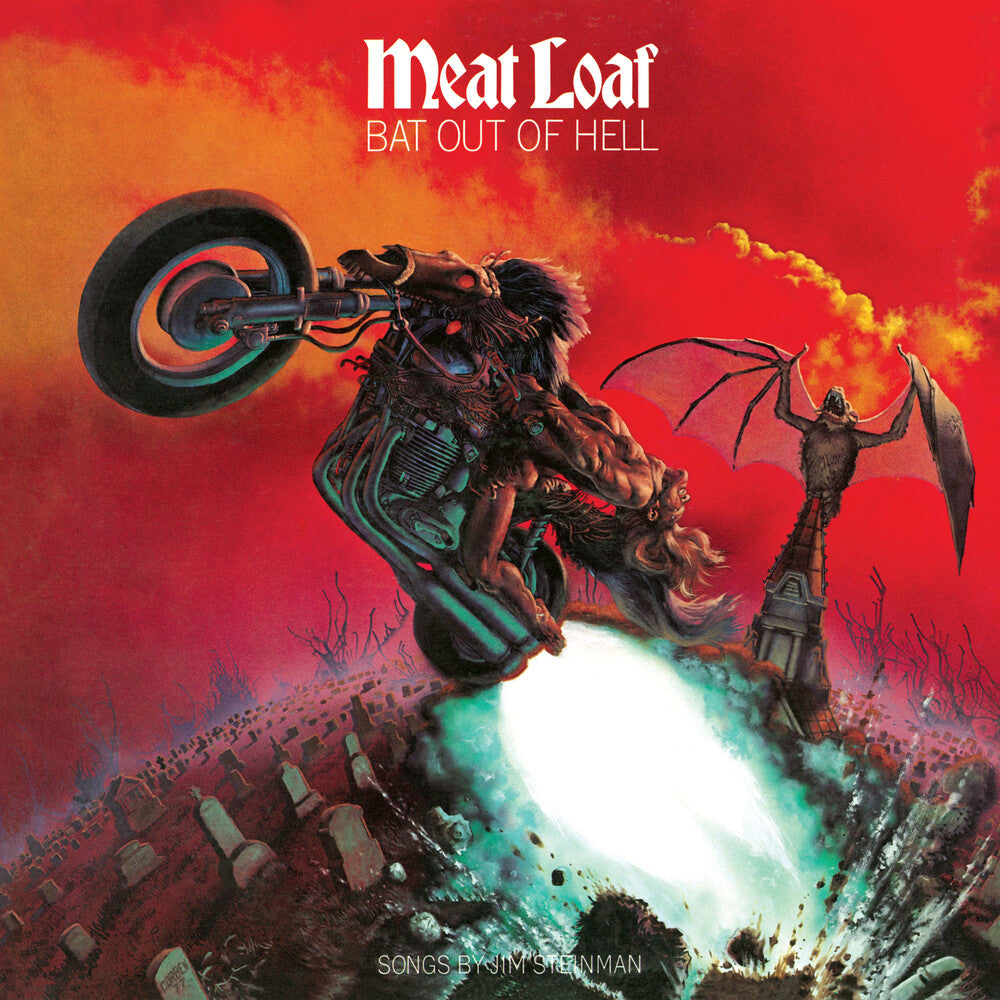 the album cover for Meat Loaf - Bat Out Of Hell [LP]