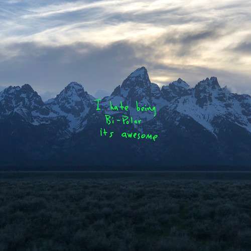 the album cover for Kanye West - Ye