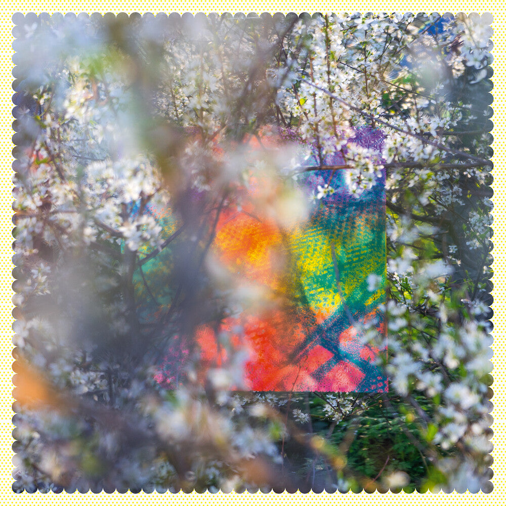 the album cover for Four Tet - Sixteen Oceans