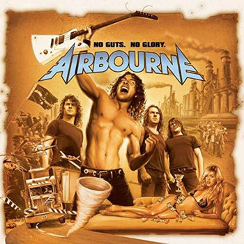 the album cover for Airbourne - No Guts. No Glory [LP]