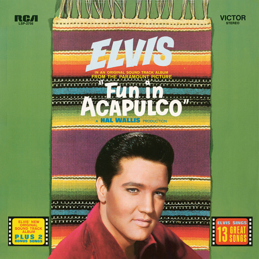 the album cover for Elvis Presley Mod - Fun In Acapulco (Original Soundtrack)
