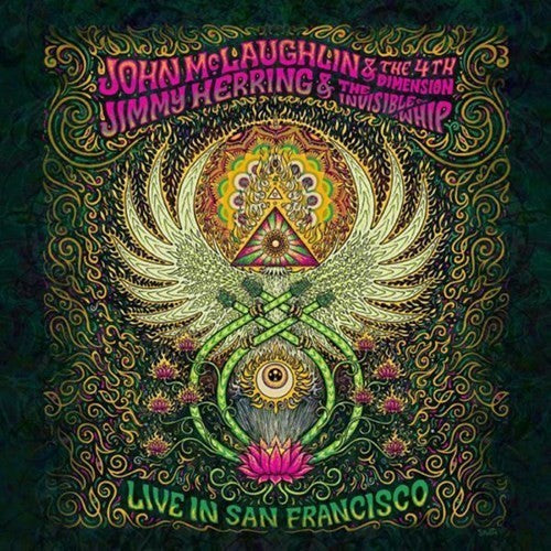 the album cover for John Mclaughlin & The 4th Dimension - Live In San Francisco