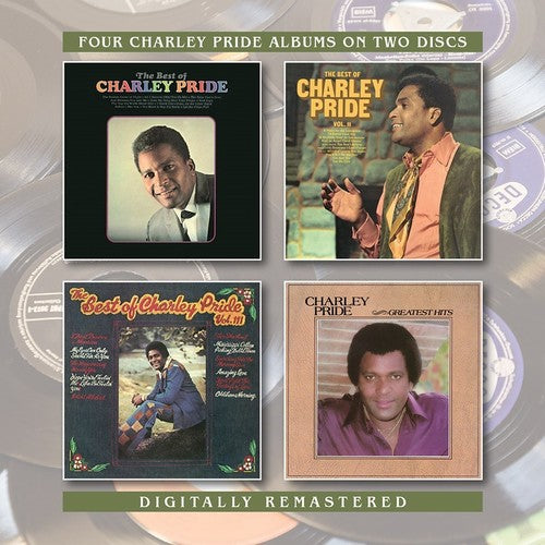 the album cover for Pride ,Charley - Best Of / Best Of 2 / Best Of 3 / Greatest Hits