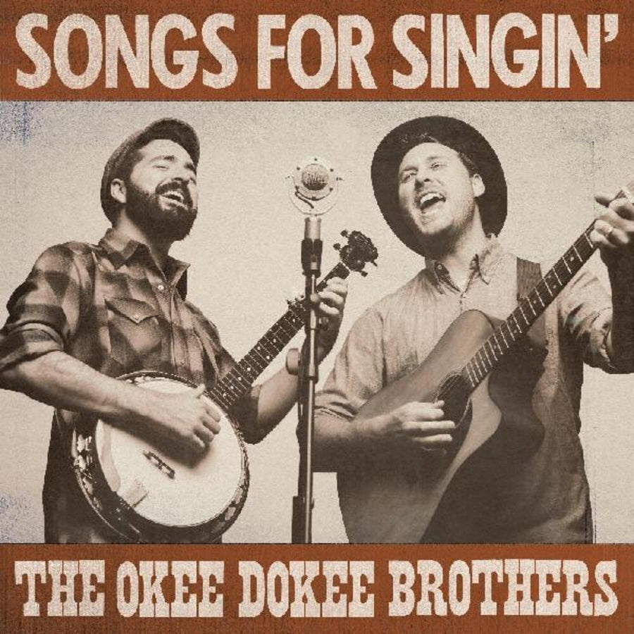 the album cover for The Okee Dokee Brothers - Songs For Singin'