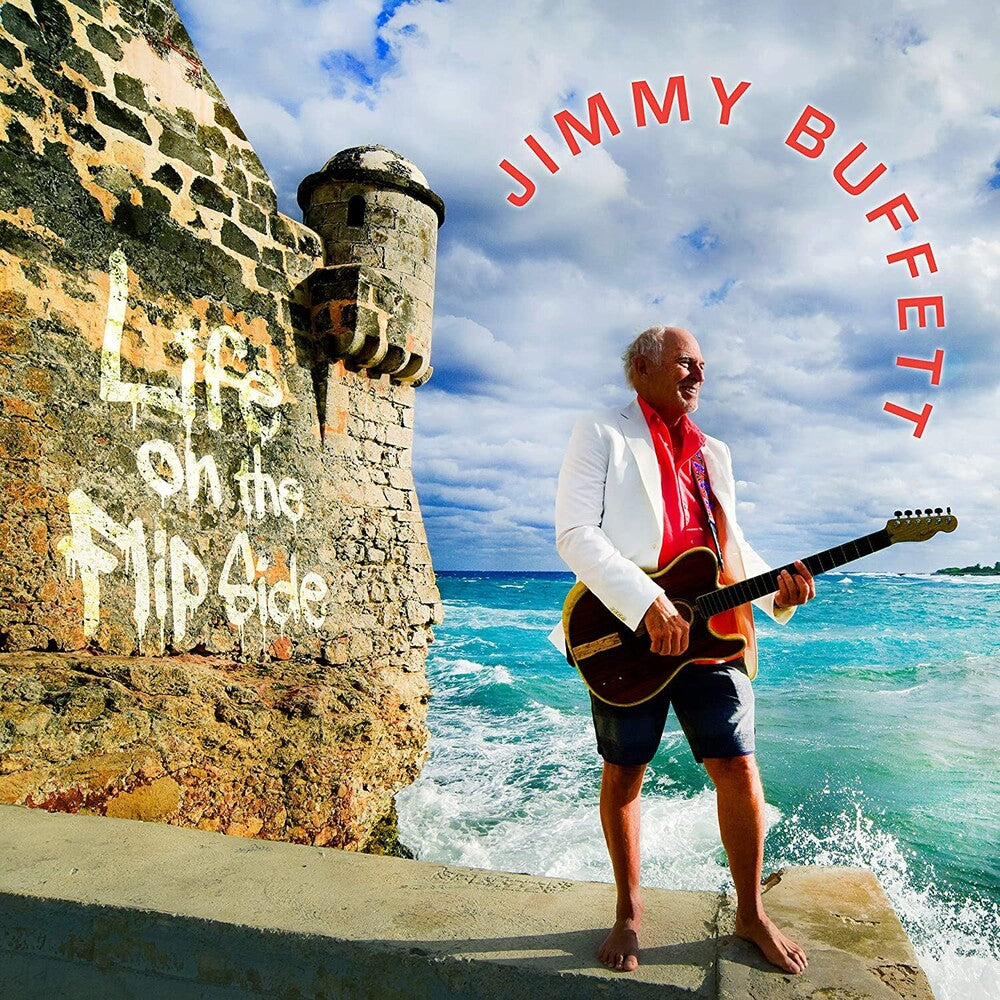 the album cover for Jimmy Buffett - Life On The Flip Side