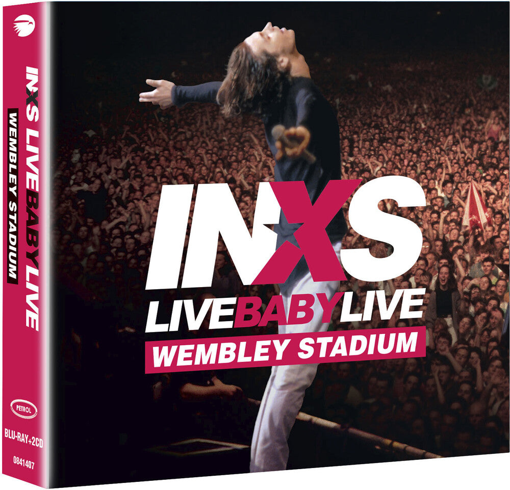 the album cover for INXS - Live Baby Live (2CD+Bluray)