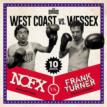 the album cover for NOFX - West Coast Vs. Wessex [LP]