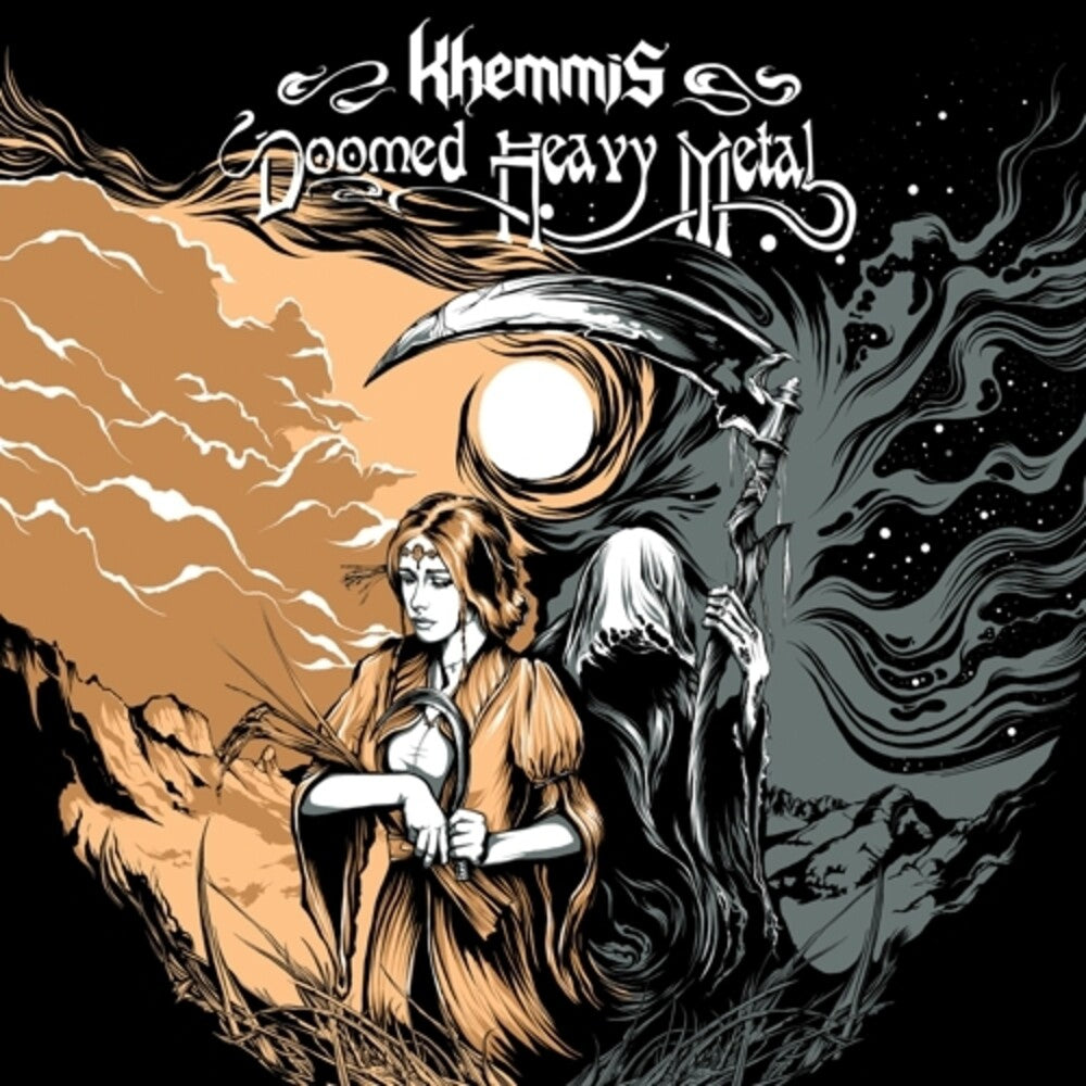the album cover for Khemmis - Doomed Heavy Metal
