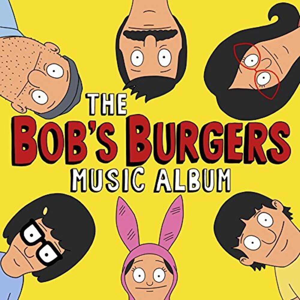 the album cover for Bob's Burgers [TV Series] - The Bob's Burgers Music Album [Cassette]