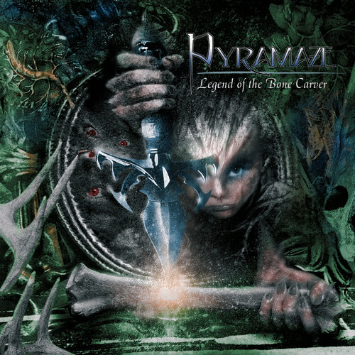 the album cover for Pyramaze - Legend Of The Bone Carver [Reissue]