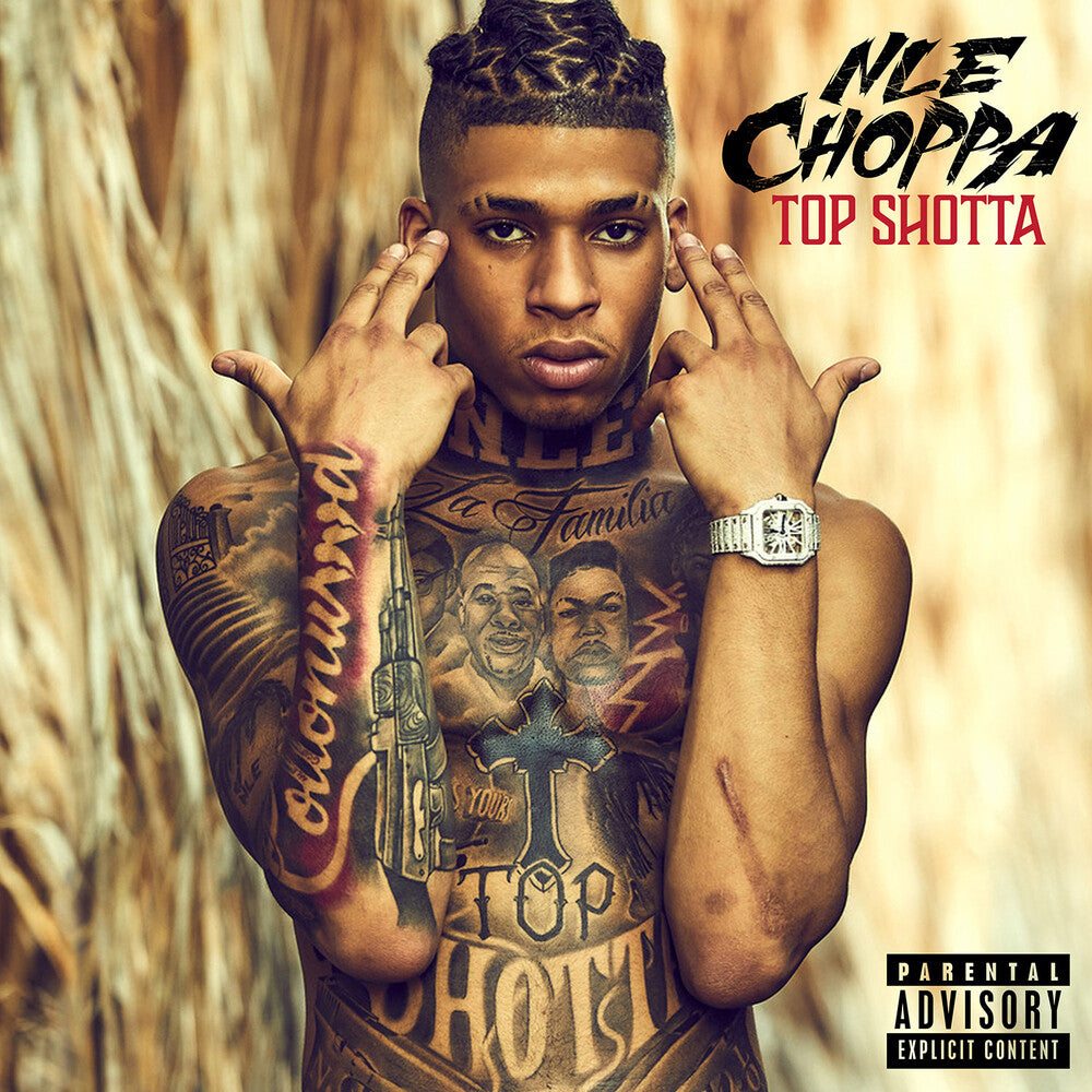 the album cover for NLE Choppa - Top Shotta