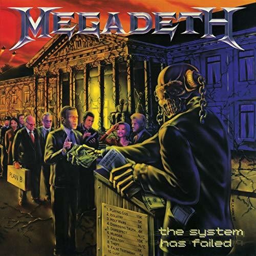 the album cover for Megadeth - System Has Failed (2019 Remaster)