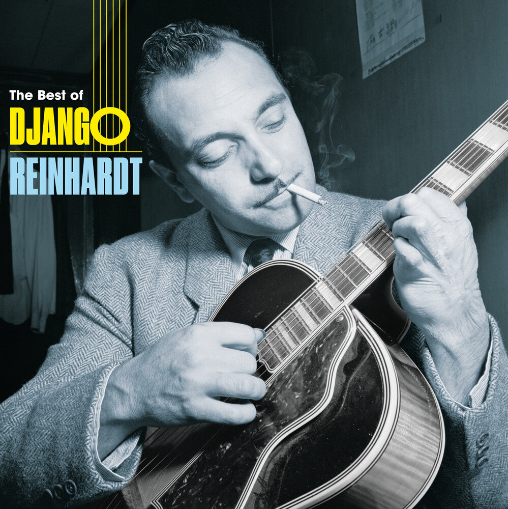 the album cover for Django Reinhardt - Best Of [180-Gram Orange Colored Vinyl With Bonus Track]