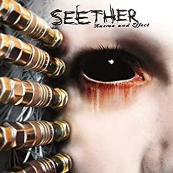the album cover for Seether - Karma and Effect [Opaque Burgundy 2LP]