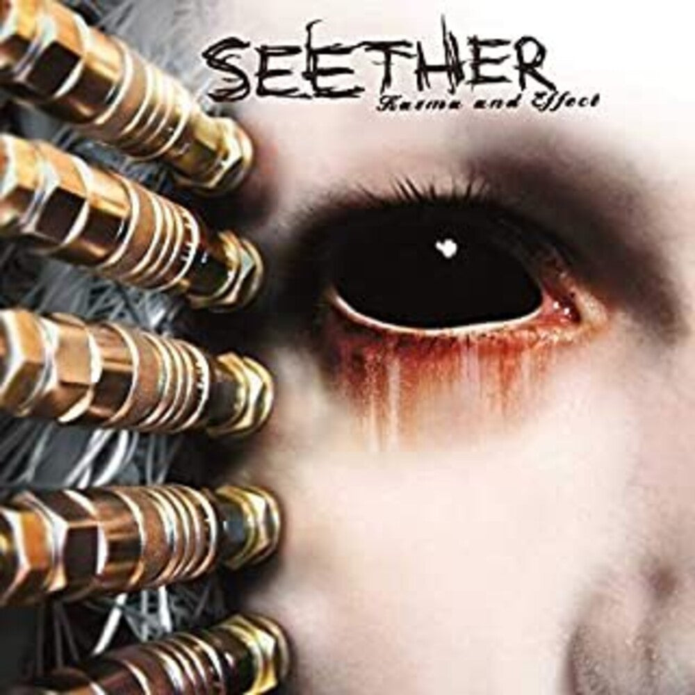 the album cover for Seether - Karma and Effect [Opaque Burgundy 2LP]