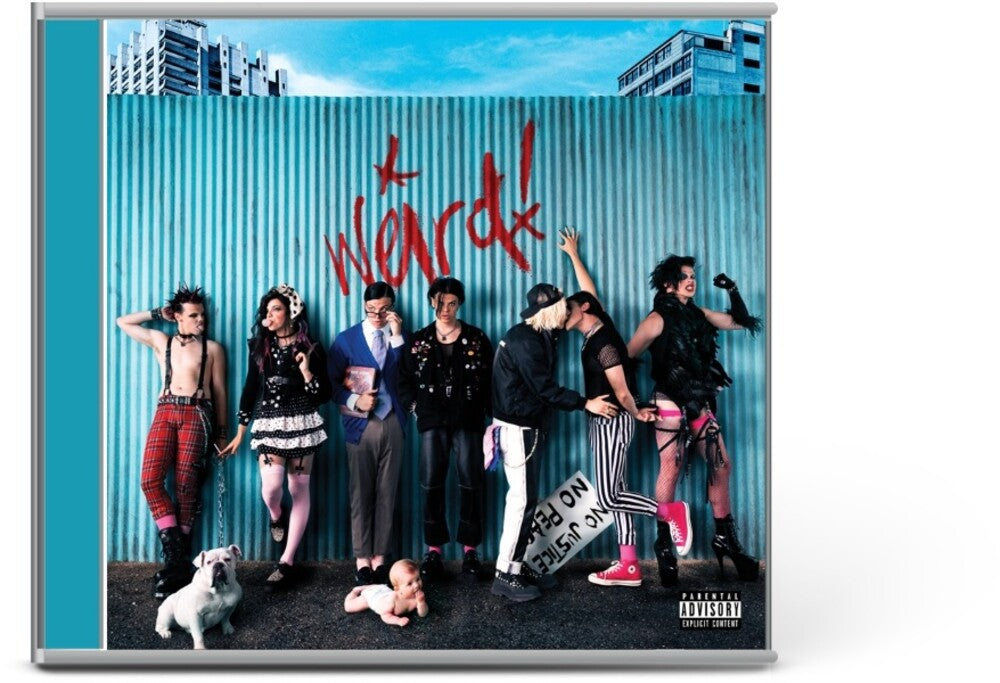 the album cover for YUNGBLUD - Weird!