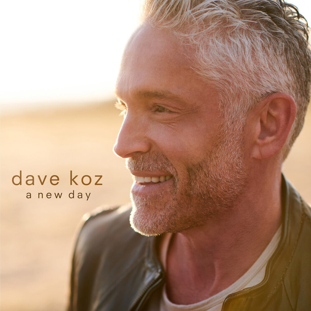 the album cover for Dave Koz - A New Day