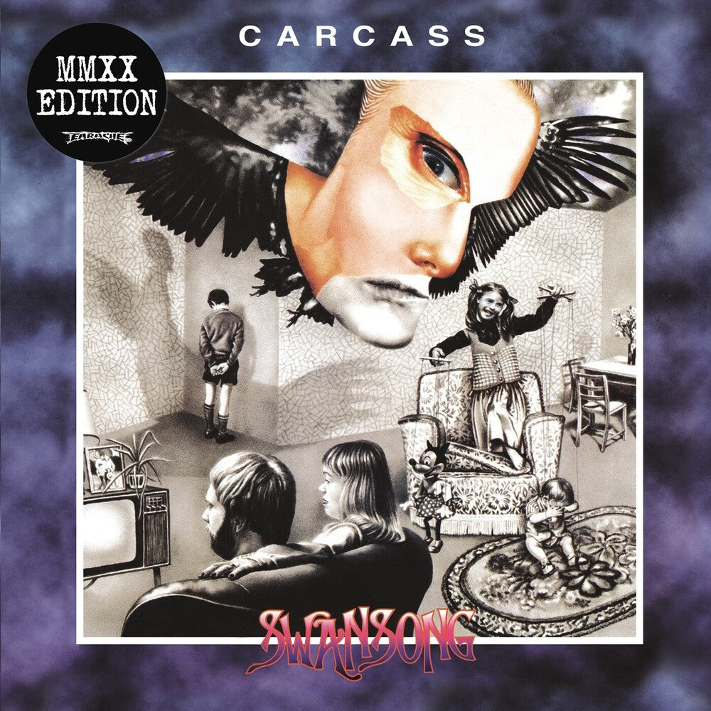 the album cover for Carcass - Swansong