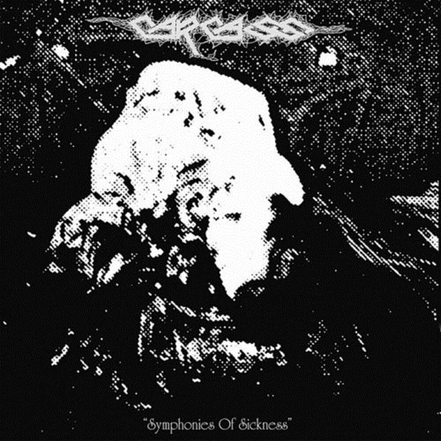 the album cover for Carcass - Symphonies Of Sickness [LP]