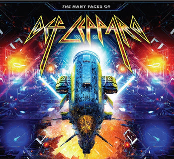 the album cover for Many Faces Of Def Leppard / Various - Many Faces Of Def Leppard / Various [Digipak] (Arg)