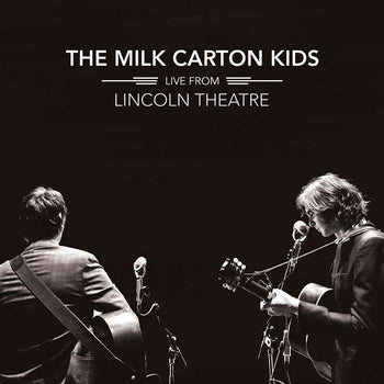 the album cover for The Milk Carton Kids - Live From Lincoln Theatre [2LP]