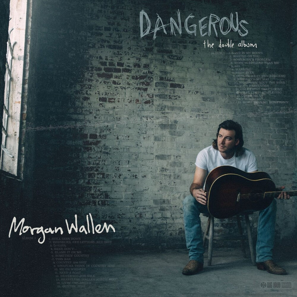 the album cover for Morgan Wallen - Dangerous: The Double Album [2CD+Baseball Card]