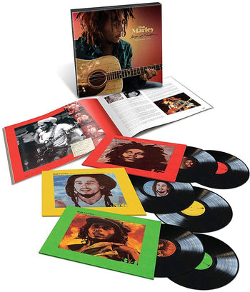 the album cover for Bob Marley & The Wailers - Songs Of Freedom: The Island Years [6 LP Box Set]