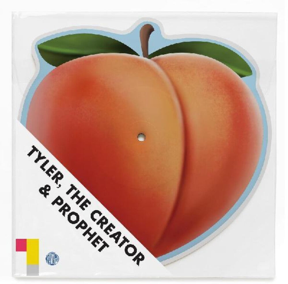 the album cover for Tyler the Creator & Prophet - Peach Fuzz