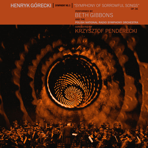 the album cover for Beth Gibbons - Henryk Gorecki: Symphony No. 3 (Symphony Of Sorrowful Songs)