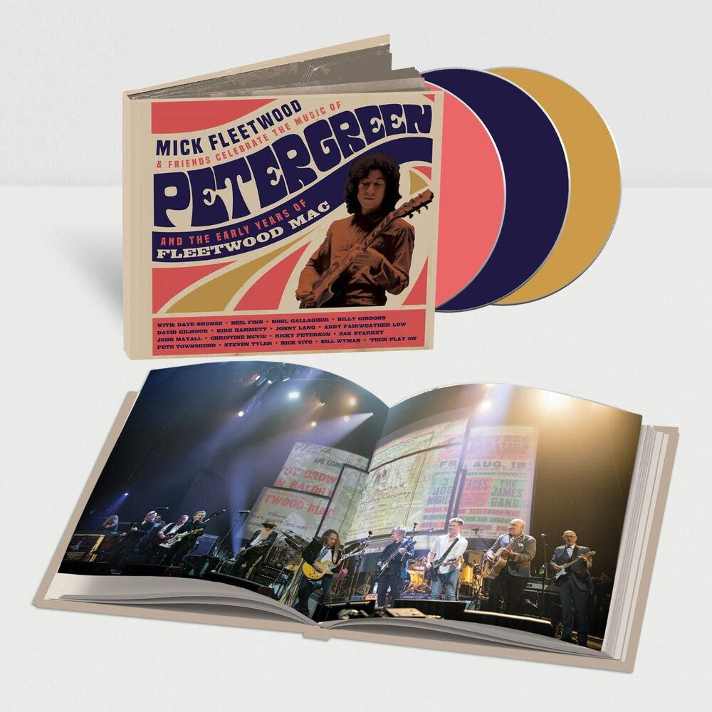 the album cover for Mick Fleetwood - Celebrate the Music of Peter Green and the Early Years of Fleetwood Mac [2CD/Blu-ray]
