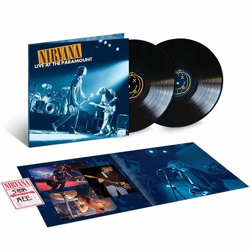 the album cover for Nirvana - Live At The Paramount [2LP]