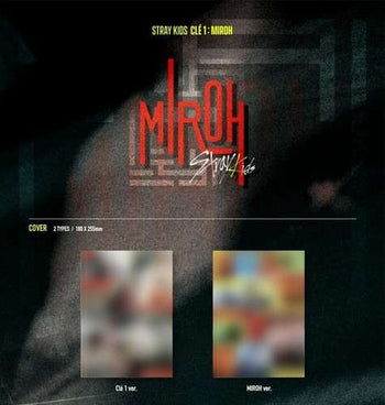the album cover for Stray Kids - Miroh (Mini Album) [Limited Edition] (Phob) (Asia)