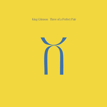 the album cover for King Crimson - Three Of A Perfect Pair