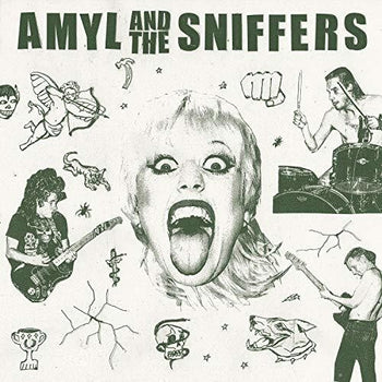 the album cover for Amyl and The Sniffers - Amyl and The Sniffers [LP]