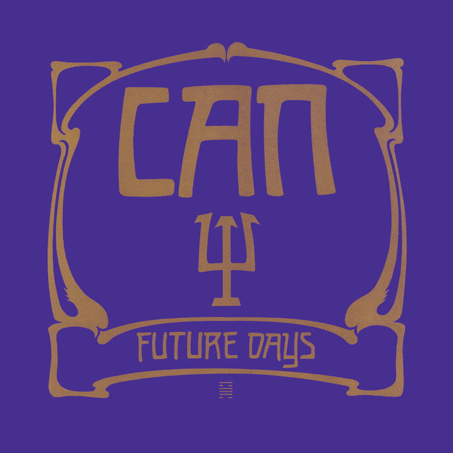 the album cover for Can - Future Days [Limited Edition Gold LP]
