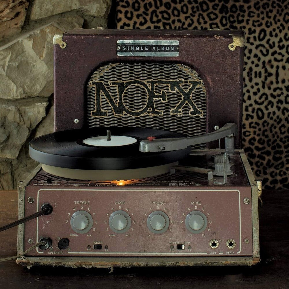 the album cover for NOFX - Single Album [LP]