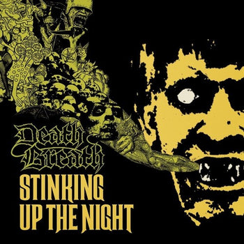 the album cover for Death Breath - Stinking Up The Night (Blk) [180 Gram]