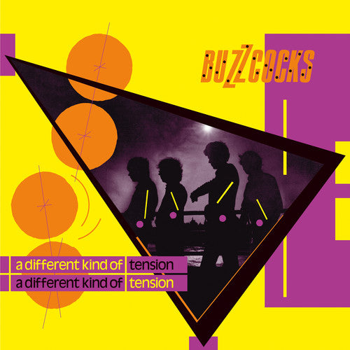 the album cover for Buzzcocks - Different Kind Of Tension